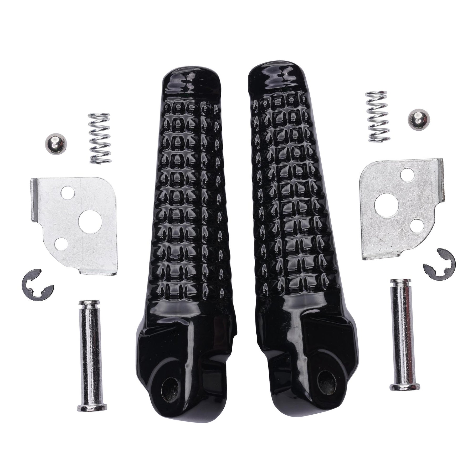 Bike It Suzuki Rear Motorcycle Footpeg OEM Replacement Black