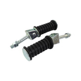 Bike It Universal Motorcycle Footpegs 10mm Bolt On