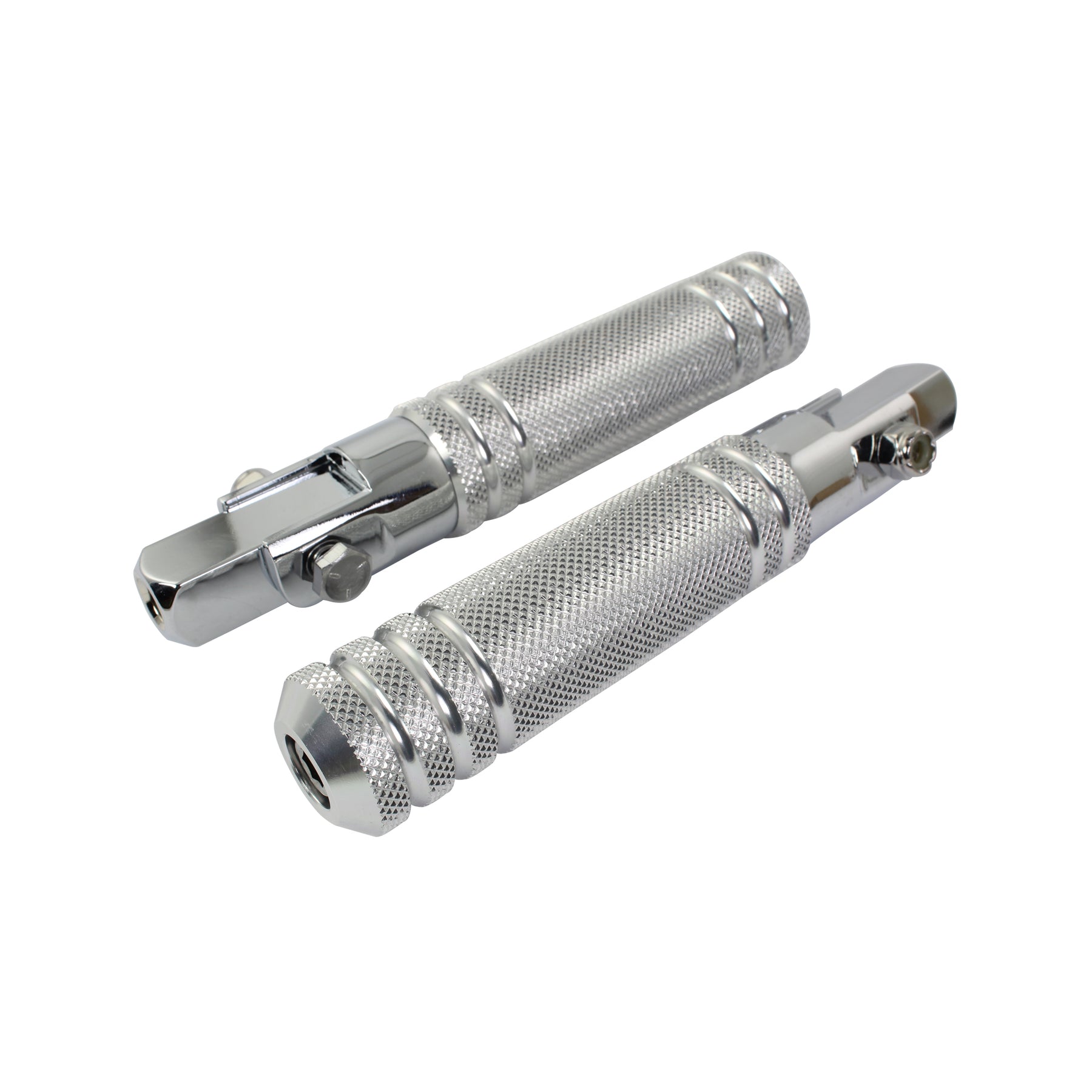 Bike It Universal Billet Motorcycle Footpegs Stud Type