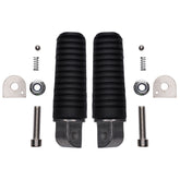 Bike It Yamaha Motorcycle Footpeg OEM Replacement With Rubber Pair