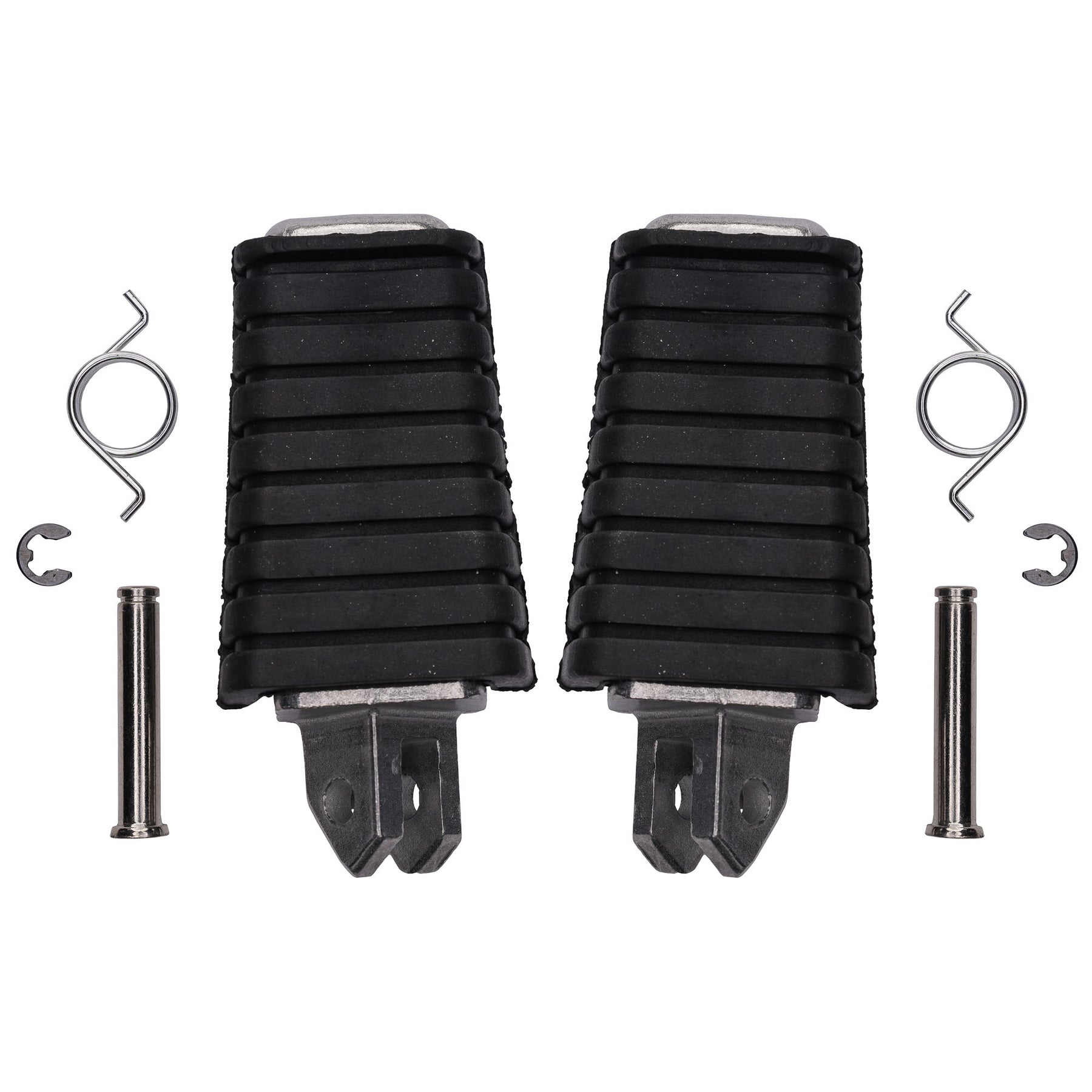 Bike It Yamaha Motorcycle Footpeg OEM Replacement With Rubber Set - Beedspeed