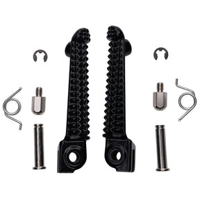 Bike It Yamaha Front Motorcycle Footpeg OEM Replacement Black - Beedspeed