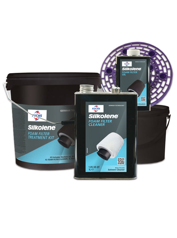 FOAM FILTER TREATMENT KIT SILKOLENE