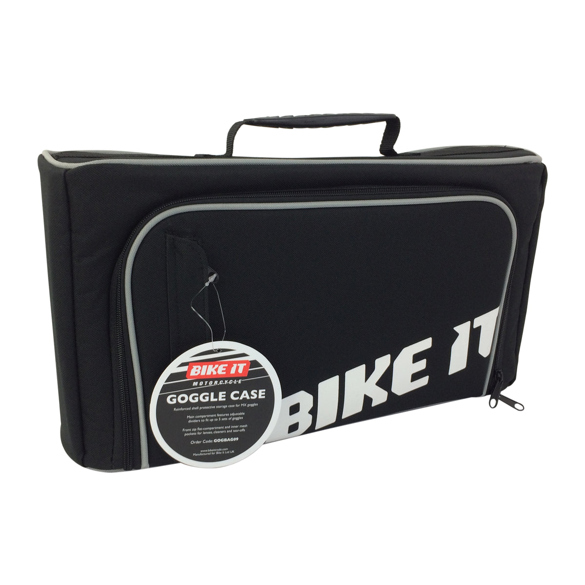 Bike It Motorcycle Goggle Storage Carry Case