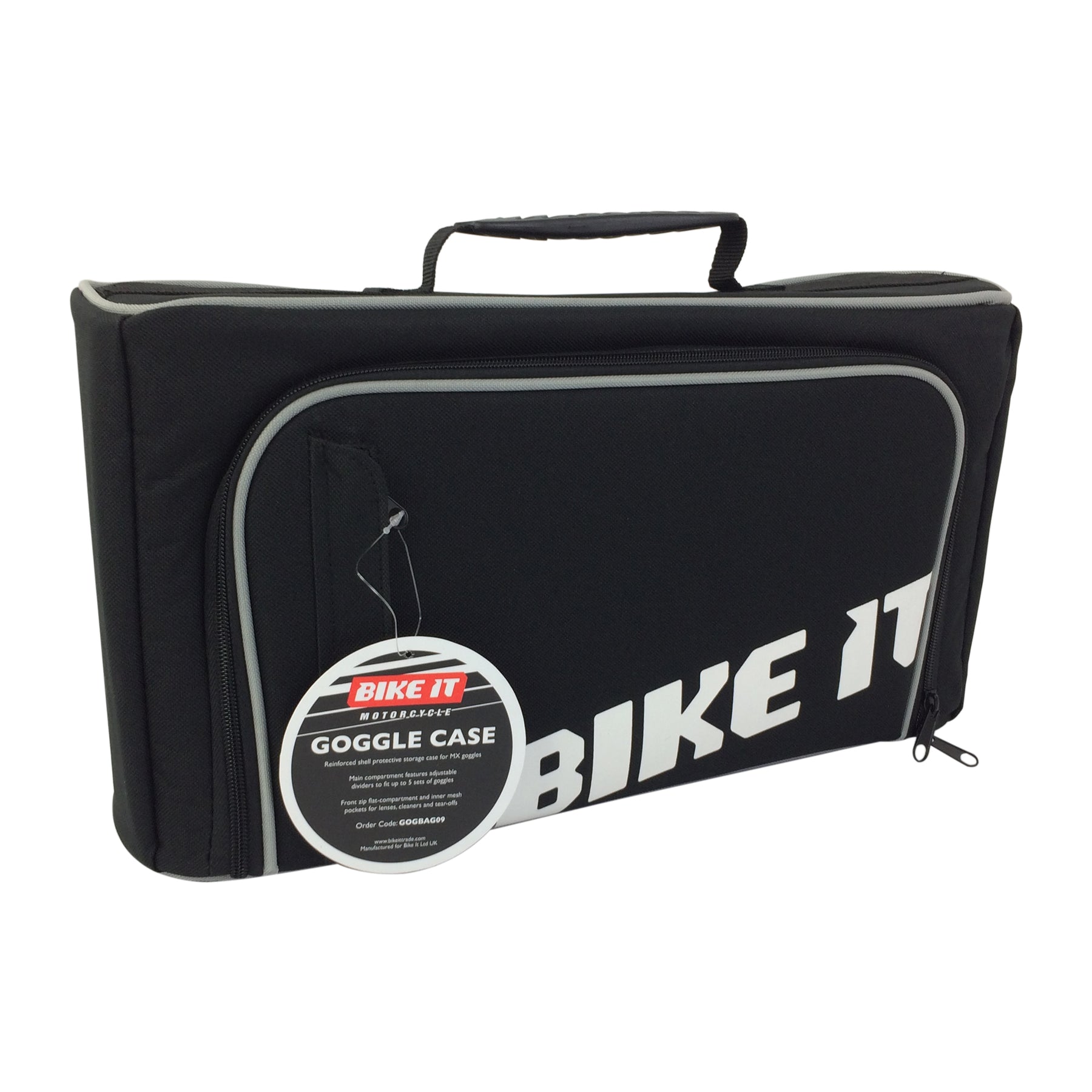 Bike It Motorcycle Goggle Storage Carry Case