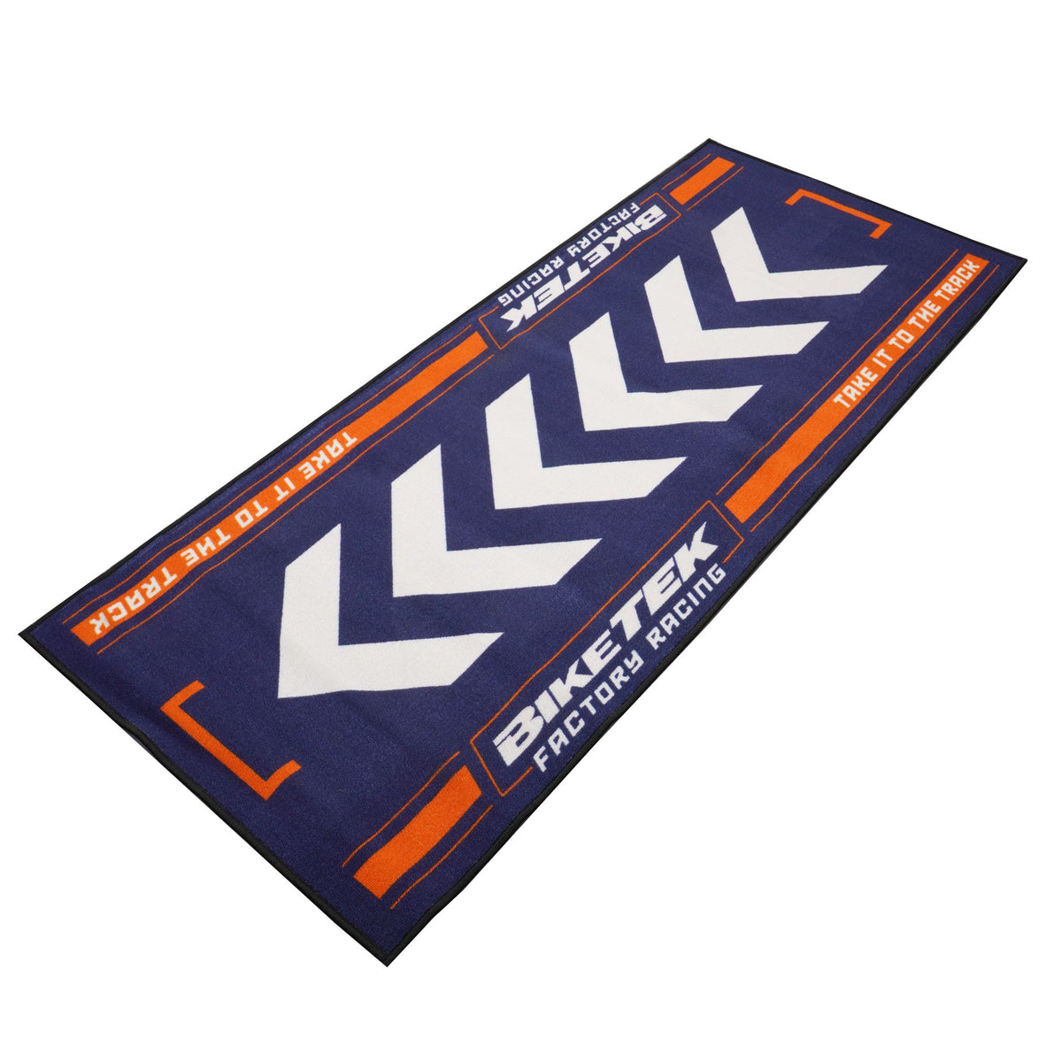 Biketek 'Series 7' Garage Mat - Orange (190x80cm)