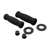 Bike It Foam Motorcycle Handlebar Grips Black