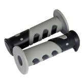 Bike It MX Competition Motocross Grips Grey Black