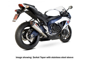 Suzuki GSX-R 600 (2008–2010) Scorpion Exhaust Serket Taper Slip-on - Carbon Fibre