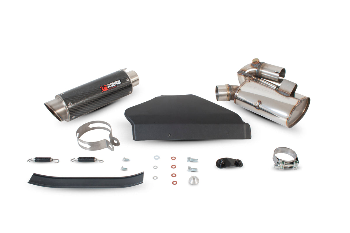 Honda CBR 1000 RR (2012–2013) Scorpion Exhaust RP-1 GP Slip-on - Carbon Fibre