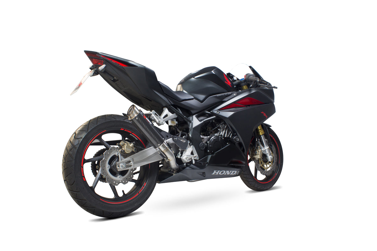 Honda CBR 250 RR (2017–2019) Scorpion Exhaust RP-1 GP Slip-on - Carbon Fibre