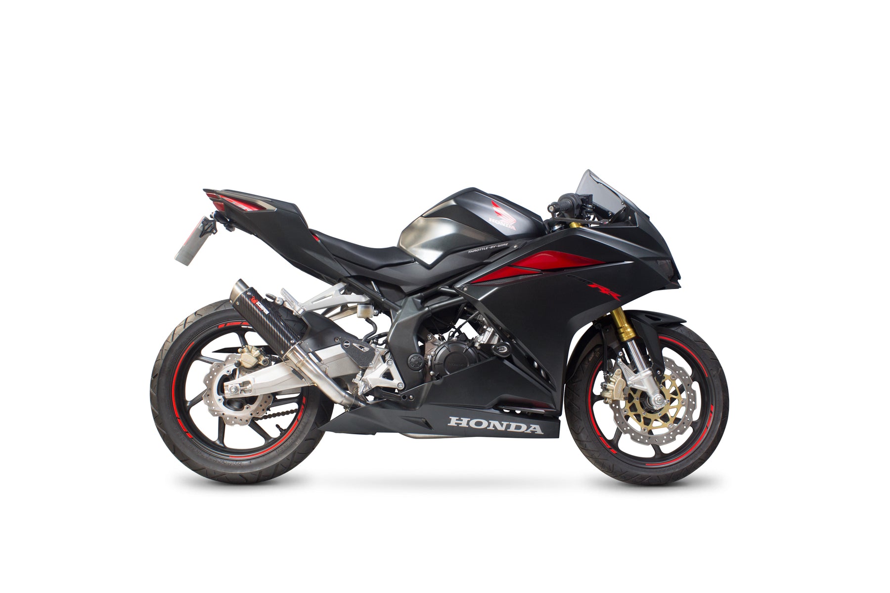 Honda CBR 250 RR (2017–2019) Scorpion Exhaust RP-1 GP Full System - Carbon Fibre