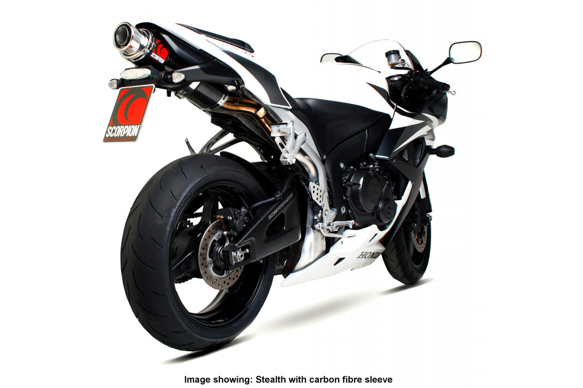 Honda CBR 600 RR (2007–2012) Scorpion Exhaust Stealth Slip-on - Titanium