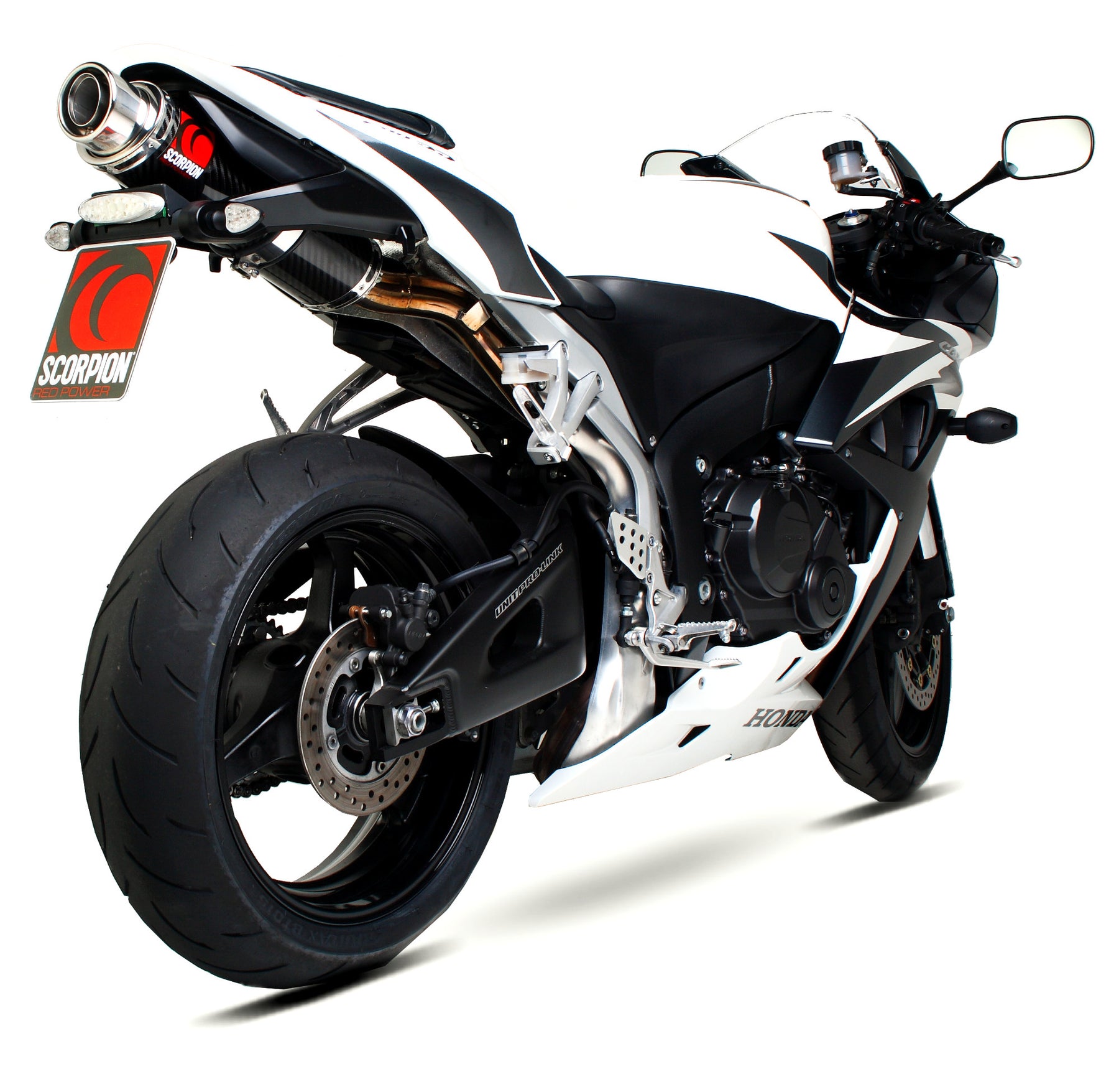 Honda CBR 600 RR (2007–2012) Scorpion Exhaust Stealth Slip-on - Carbon Fibre