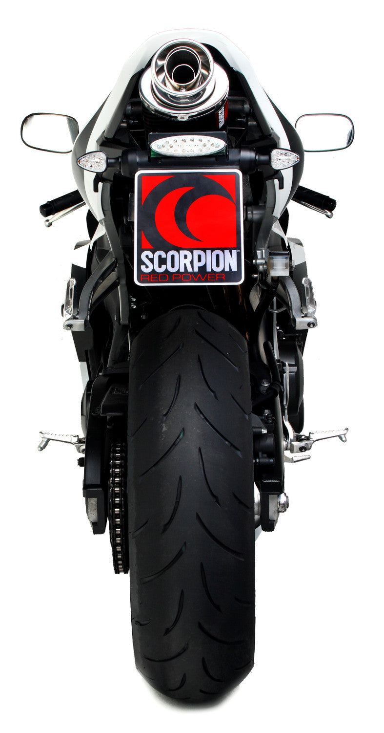 Honda CBR 600 RR (2007–2012) Scorpion Exhaust Stealth Slip-on - Carbon Fibre