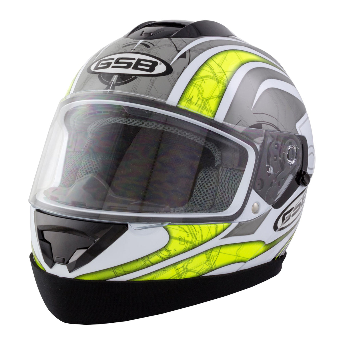 Bike It Neoprene Motorcycle Helmet Skirt Wind Protector - Beedspeed