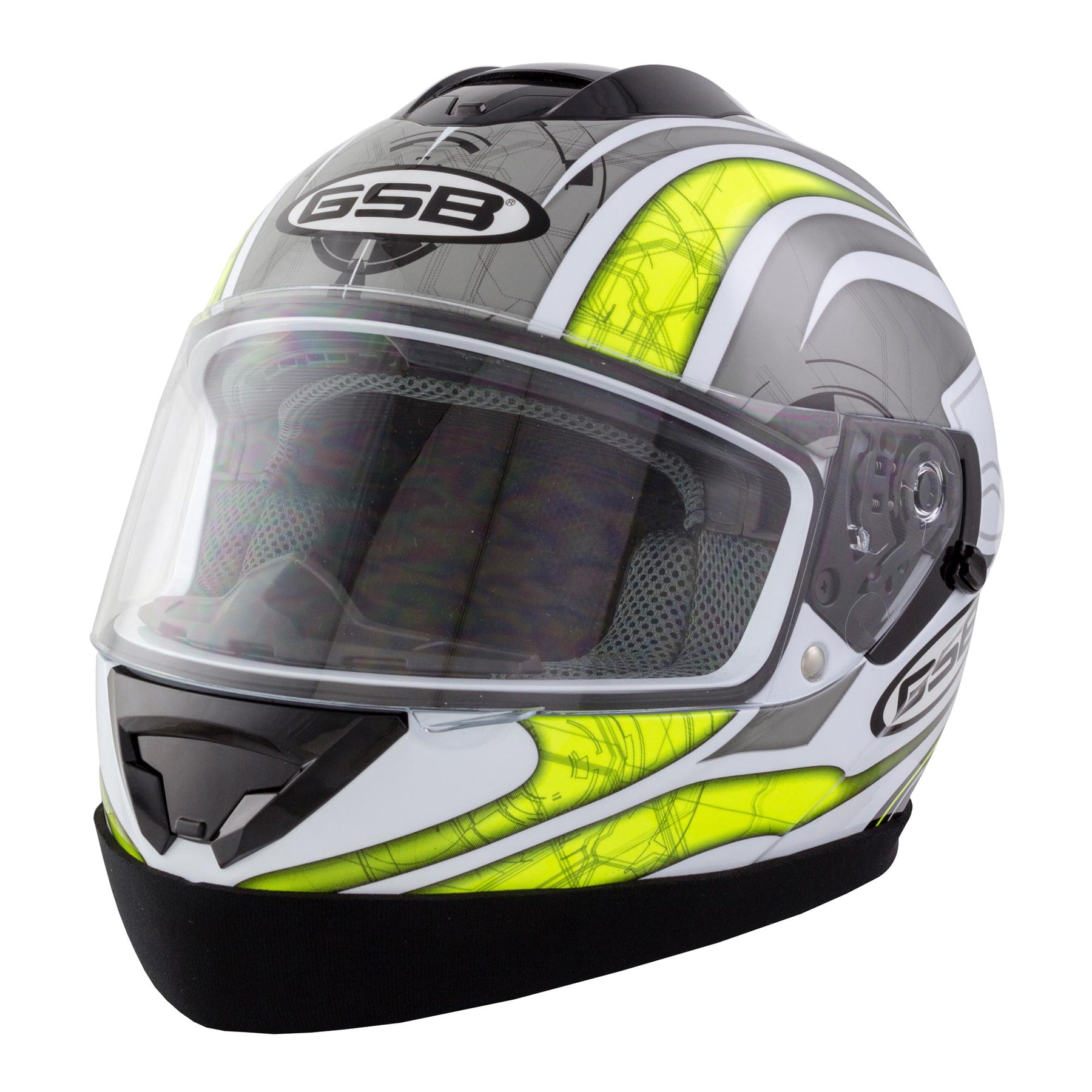 Bike It Neoprene Motorcycle Helmet Skirt Wind Protector - Beedspeed