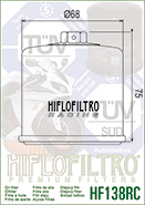 Hiflo Premium Racing Oil Filter HF138RC Replaces Aprilia 857187