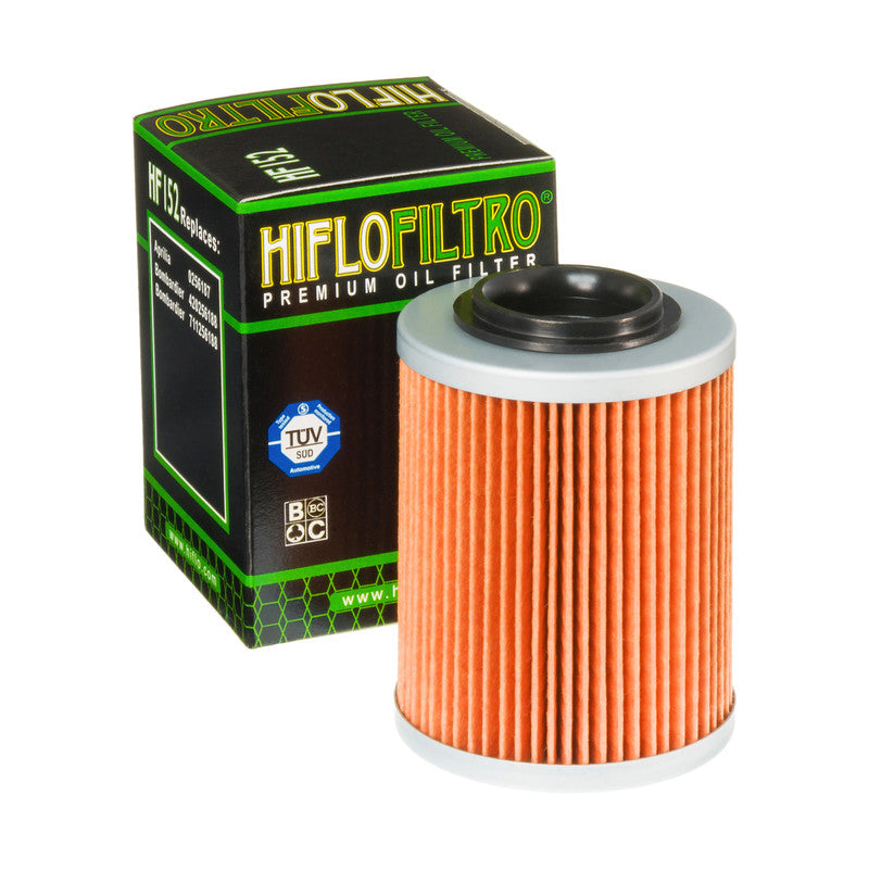 Hiflo Premium Motorcycle Oil Filter HF152 Replaces Aprilia 0256187