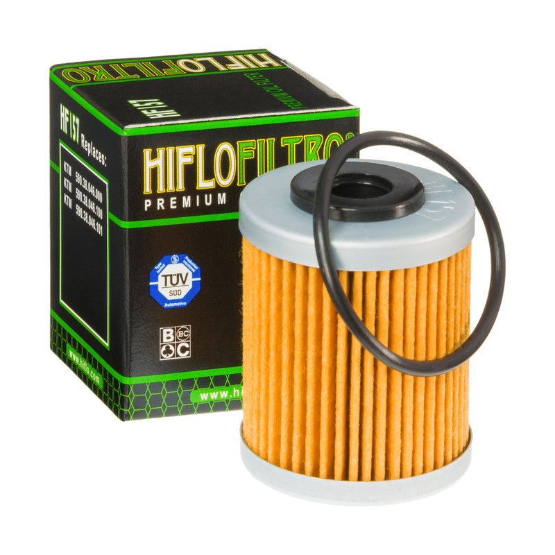 Hiflo Premium Motorcycle Oil Filter HF157 Replaces KTM 590.38.046.000