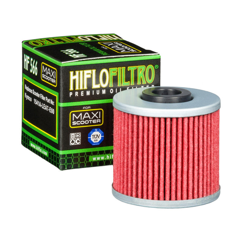 Hiflo Premuim Motorcycle Oil Filter HF566 Replaces Kawasaki 52010-Y001