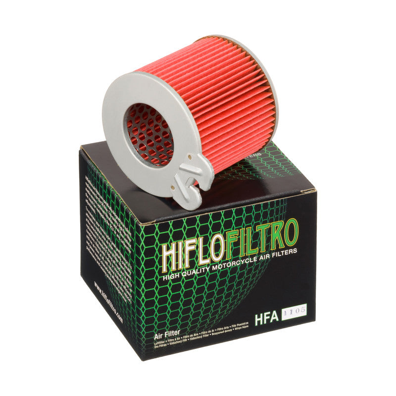 Hiflo Premium Motorcycle Air Filter HFA1105 Replaces Honda 17211-KN7-830
