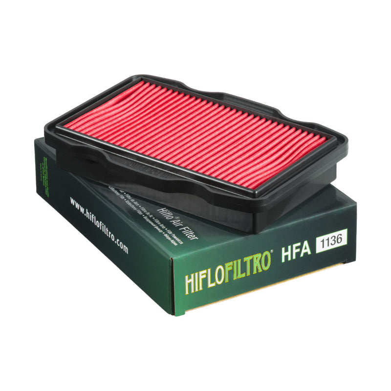 Hiflo Premium Motorcycle Air Filter HFA1136 Replaces Honda 17211-KPN-A70