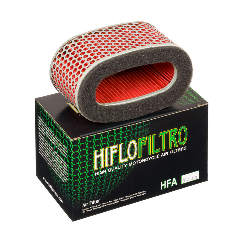 Hiflo Premium Motorcycle Air Filter HFA1710 Replaces Honda 17213-MBA-000