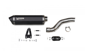 Harley Davidson Pan America 1250 (2021–2025) Scorpion Exhaust Serket Slip-On – Ceramic Black
