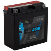 intAct YT14B-BS AGM Maintenance Free Motorcycle Bike-Power Battery