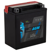 intAct YTX16-BS AGM Maintenance Free Motorcycle Bike-Power Battery - Beedspeed