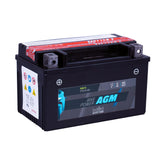 intAct YTX7A-BS AGM Maintenance Free Motorcycle Bike-Power Battery