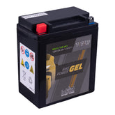 intAct 12N12A-4A-1 Gel Motorcycle Bike-Power Battery