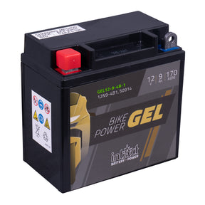 intAct 12N9-4B1 Gel Motorcycle Bike-Power Battery - Beedspeed