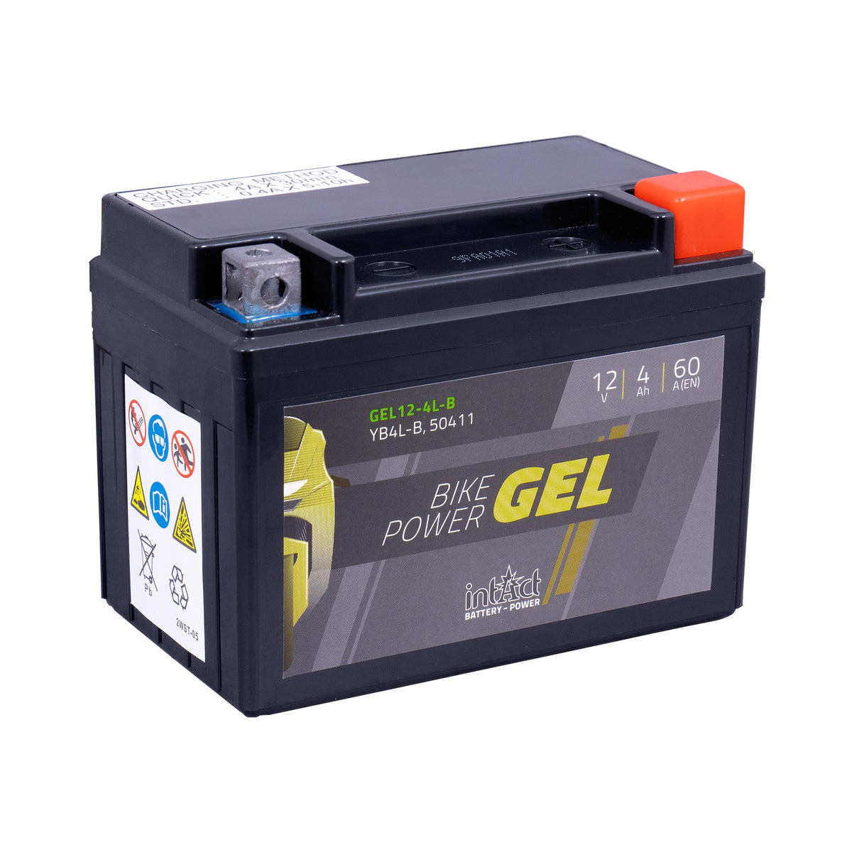 intAct YB4L-B Gel Motorcycle Bike-Power Battery - Beedspeed