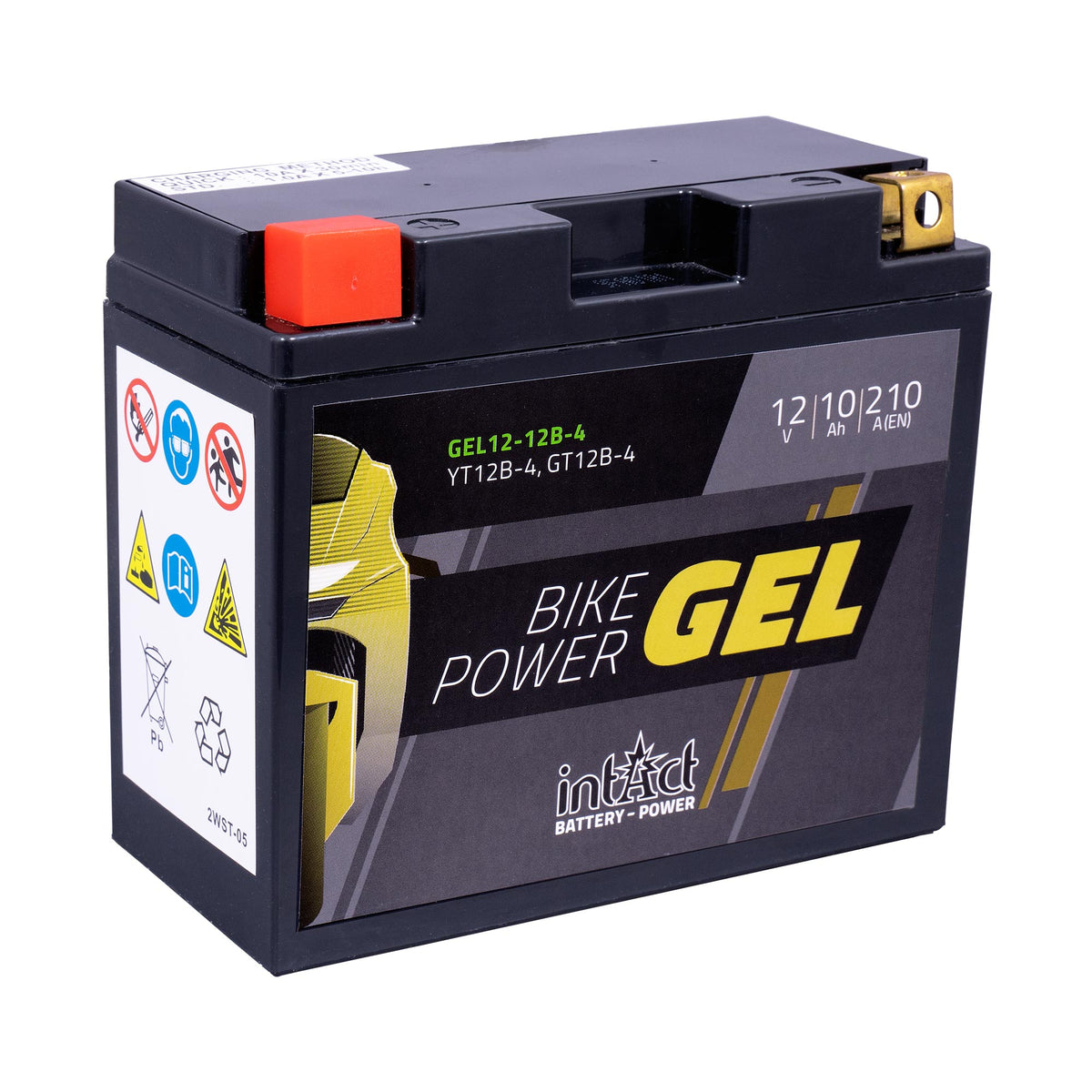 intAct YT12B-4 Gel Motorcycle Bike-Power Battery - Beedspeed