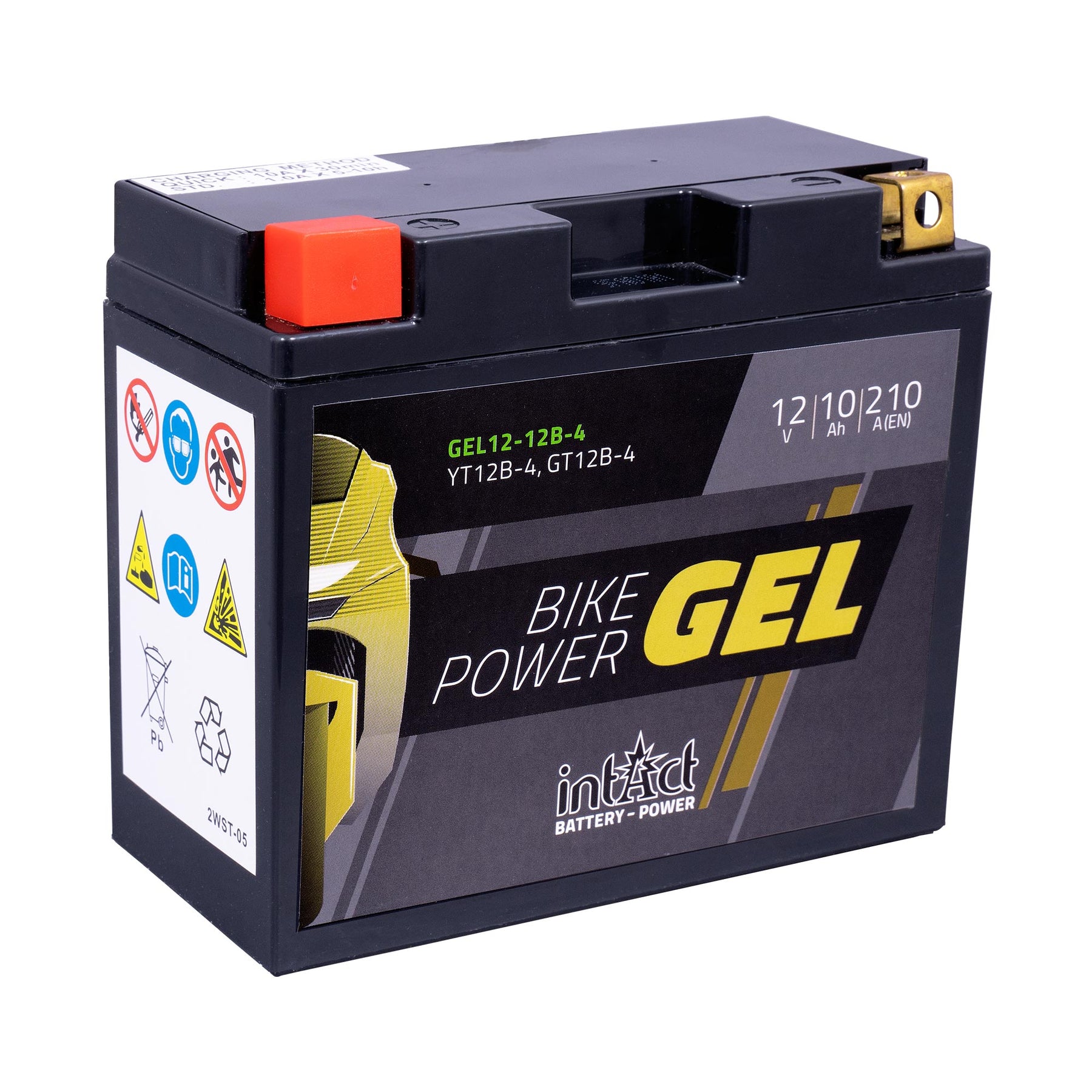intAct YT12B-4 Gel Motorcycle Bike-Power Battery - Beedspeed