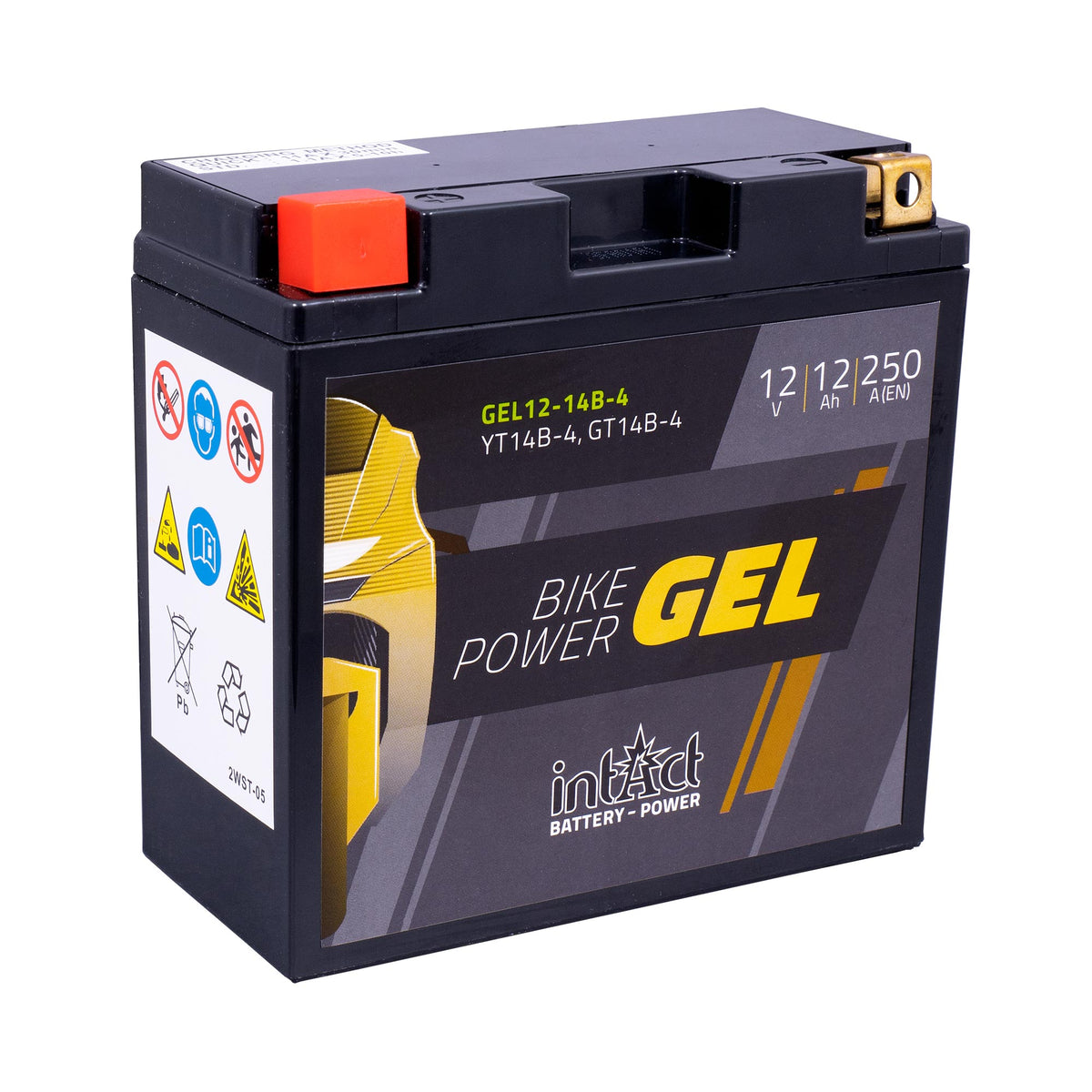 intAct YT14B-4 Gel Motorcycle Bike-Power Battery - Beedspeed