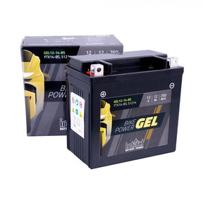 intAct YTX14-BS Gel Motorcycle Bike-Power Battery