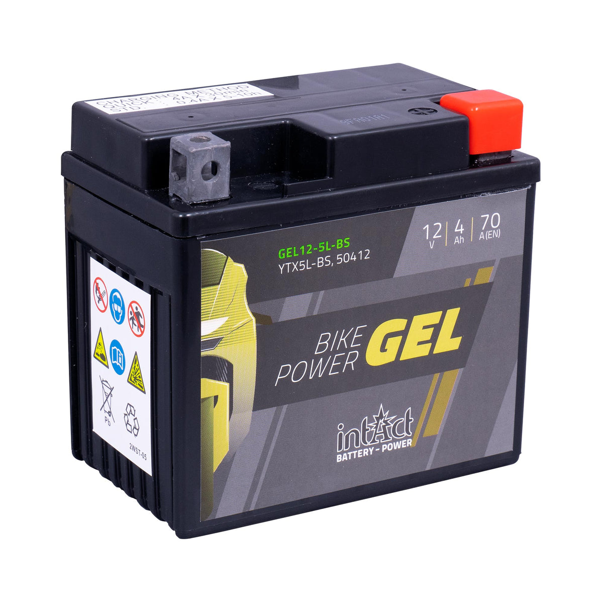 intAct YTX5L-BS Gel Motorcycle Bike-Power Battery