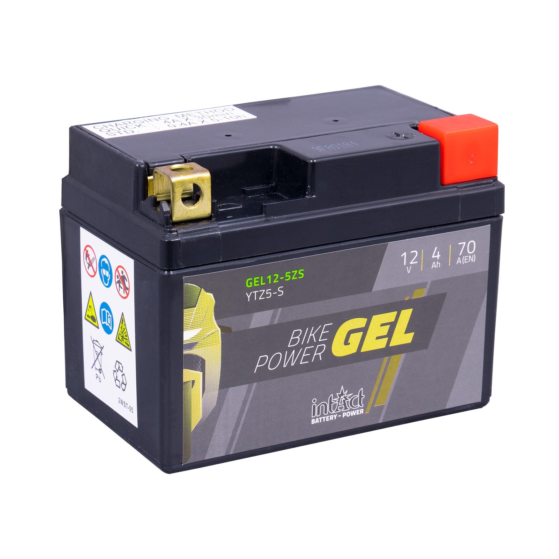 intAct YTZ5-S Gel Motorcycle Bike-Power Battery