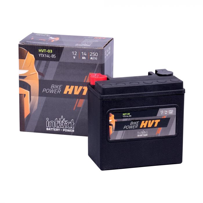 intAct YTX14L-BS Sealed Activated HVT Motorcycle Bike-Power Battery