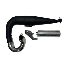Lambretta Series 3 TS1 Imola Monza Sterling Performance Exhaust - Black