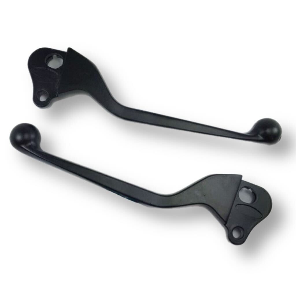 Vespa PX PE T5 LML Super Sprint Dog Leg Handle Bar Levers - Black