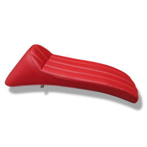 Lambretta Series 1 2 3 Ancillotti Extra Long Slope Back Gori Style Seat - Oxblood Red - No Logo