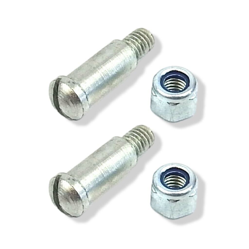 Lambretta Series 1-3 Li GP SX TV Lever Pivot Bolt And Nut - 1mm Oversize - Pair