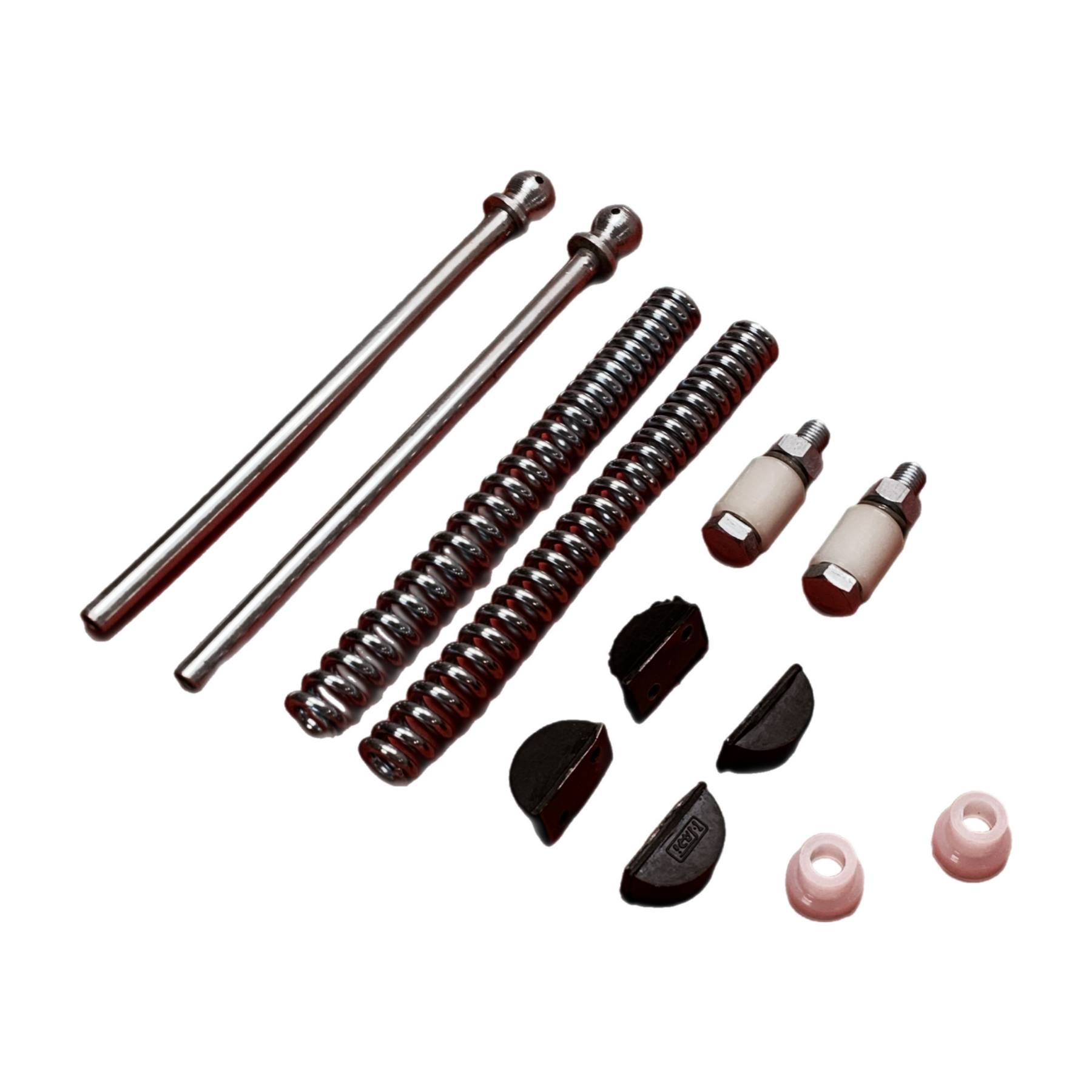 Lambretta Series 3 Li LiS SX TV Fork Rebuild Kit - Springs/Rods/Buffers/Bushes/Bolts
