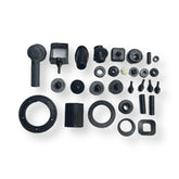 Vespa PX PE T5 LML Grommet & Rubber Kit 30 pcs - Black