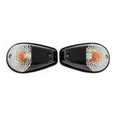 Bike It Original Fairing Motorcycle Indicators Black Clear Lens