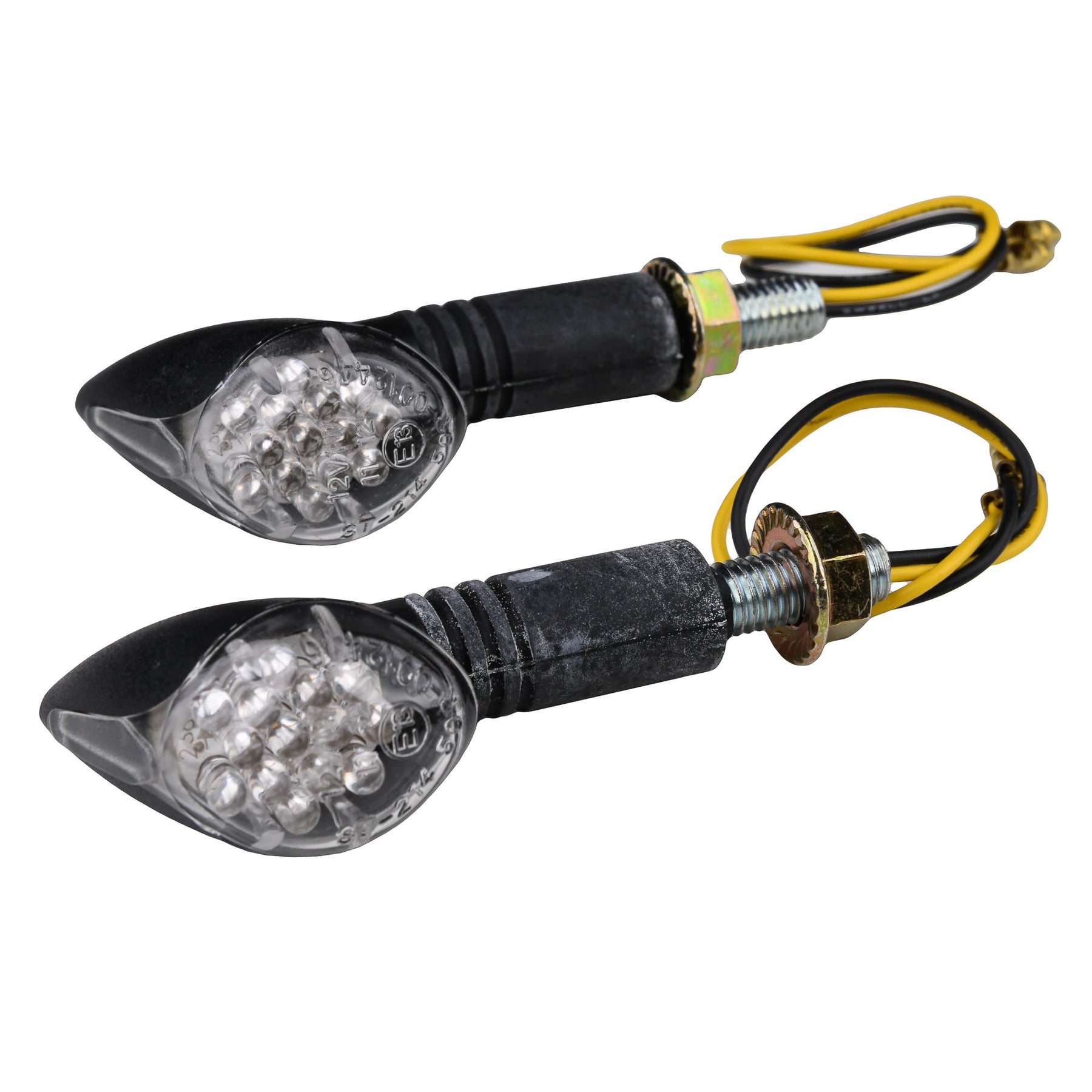 Bike It LED Phantom Motorcycle Indicators Long Stem